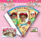 Cone para guloseimas Tema Handy manny
