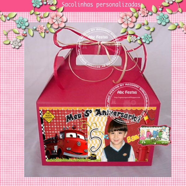 Box Maletinha impressa