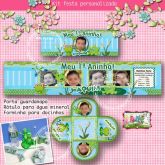 Kit festa personalizada
