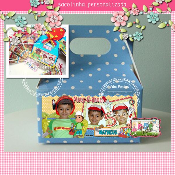 Box Maletinha impressa