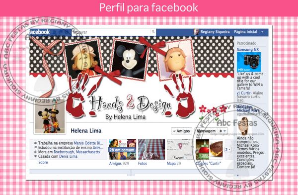 Facebook Helena Lima