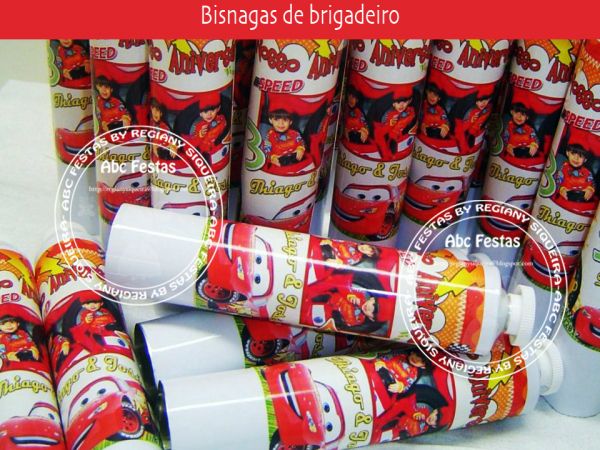 Bisnagas para brigadeiro