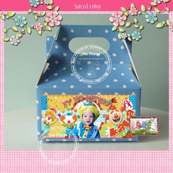 Box Maletinha impressa